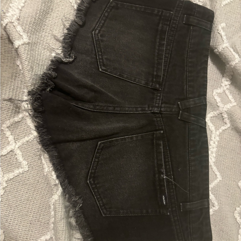 Black Volcom shorts